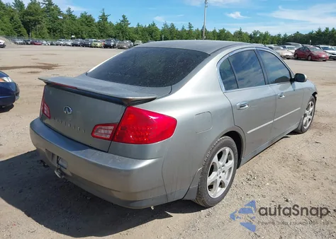 2004 Infiniti G35X из США, поврежденный, VIN JNKCV51FX4M719185